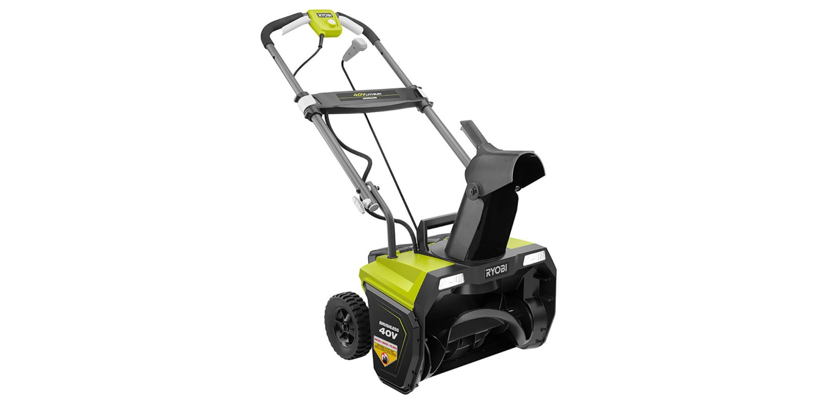 Polar vortex blues? Grab a Ryobi 20inch 40V Electric Snow Blower for