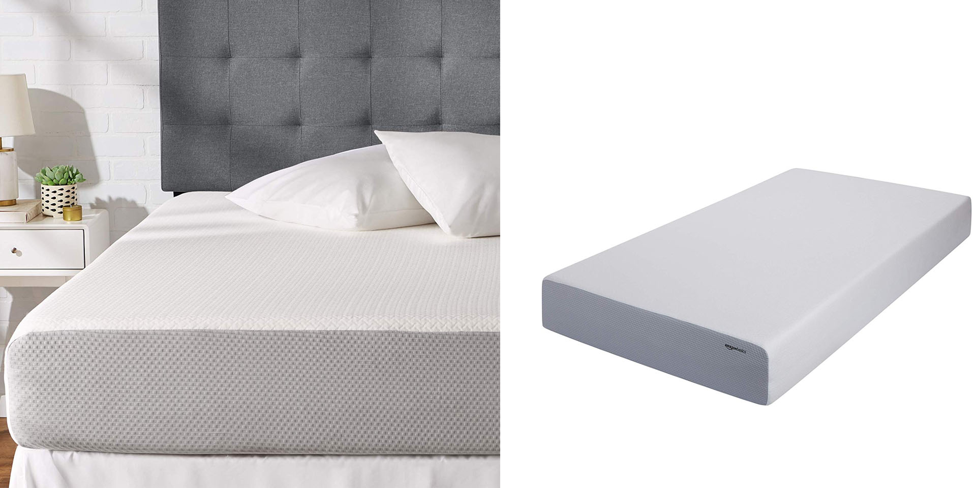 Sleep comfortably with the AmazonBasics Memory Foam Mattress for as low