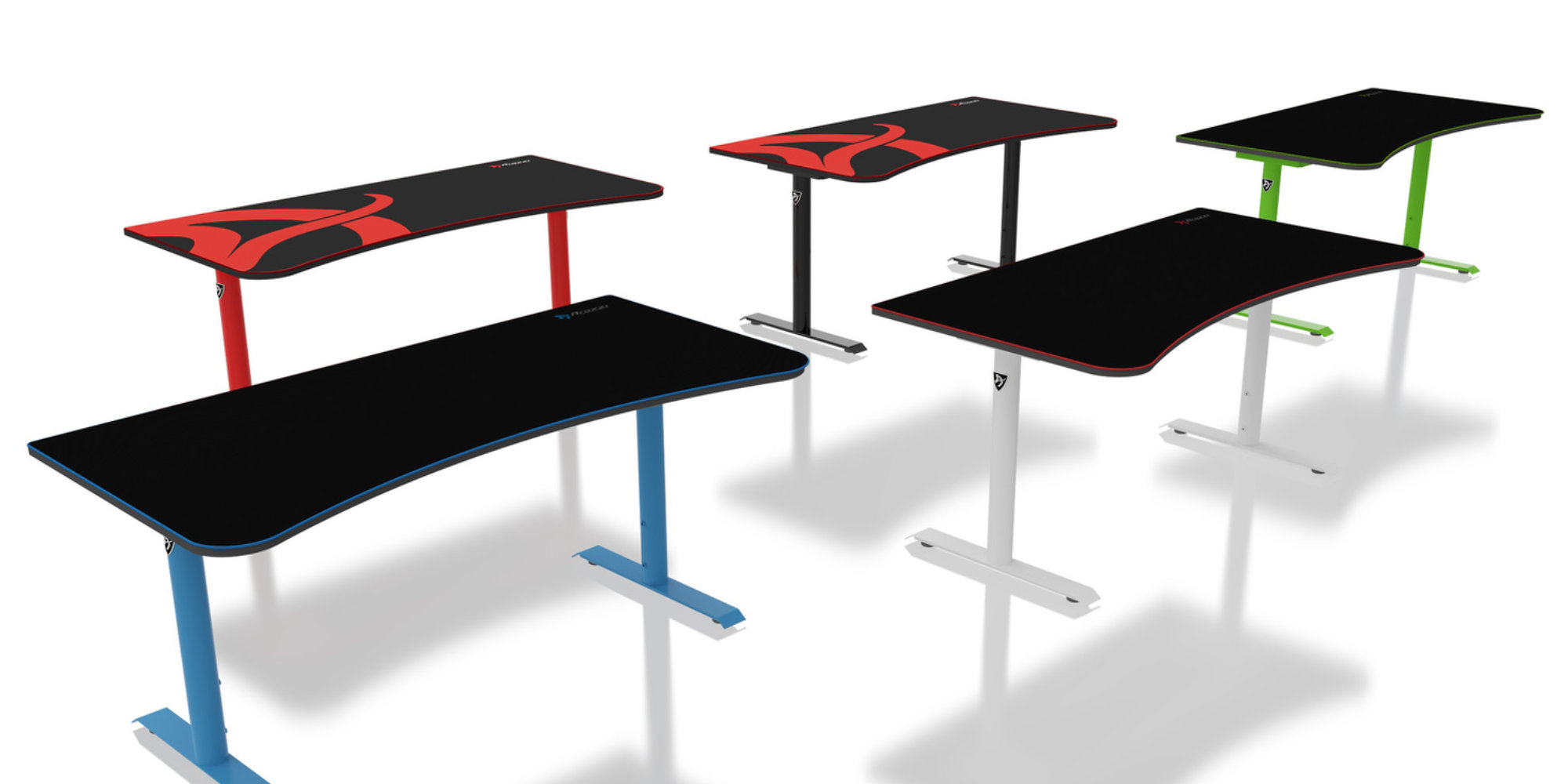 Arozzi's Arena Gaming Desk fits three monitors 300 at Amazon (Save