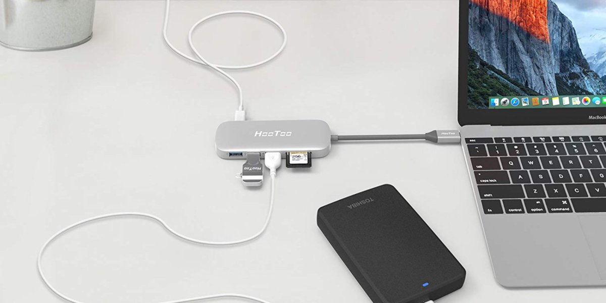 HooToo's 5-in-1 USB-C Hub sports 100W charging, 4K HDMI, USB-A, more ...