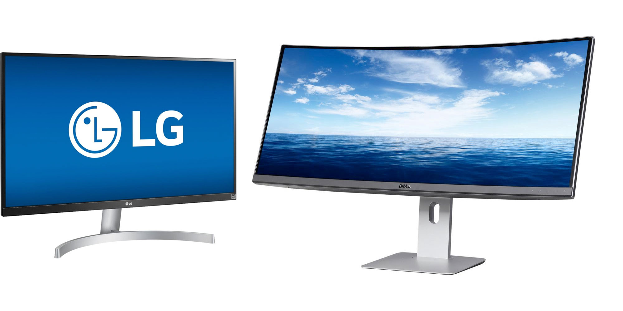 Monitors from $: LG 27-inch 4K, Lenovo 24-inch 1440p, Dell 34-inch  1440p UltraWide, more