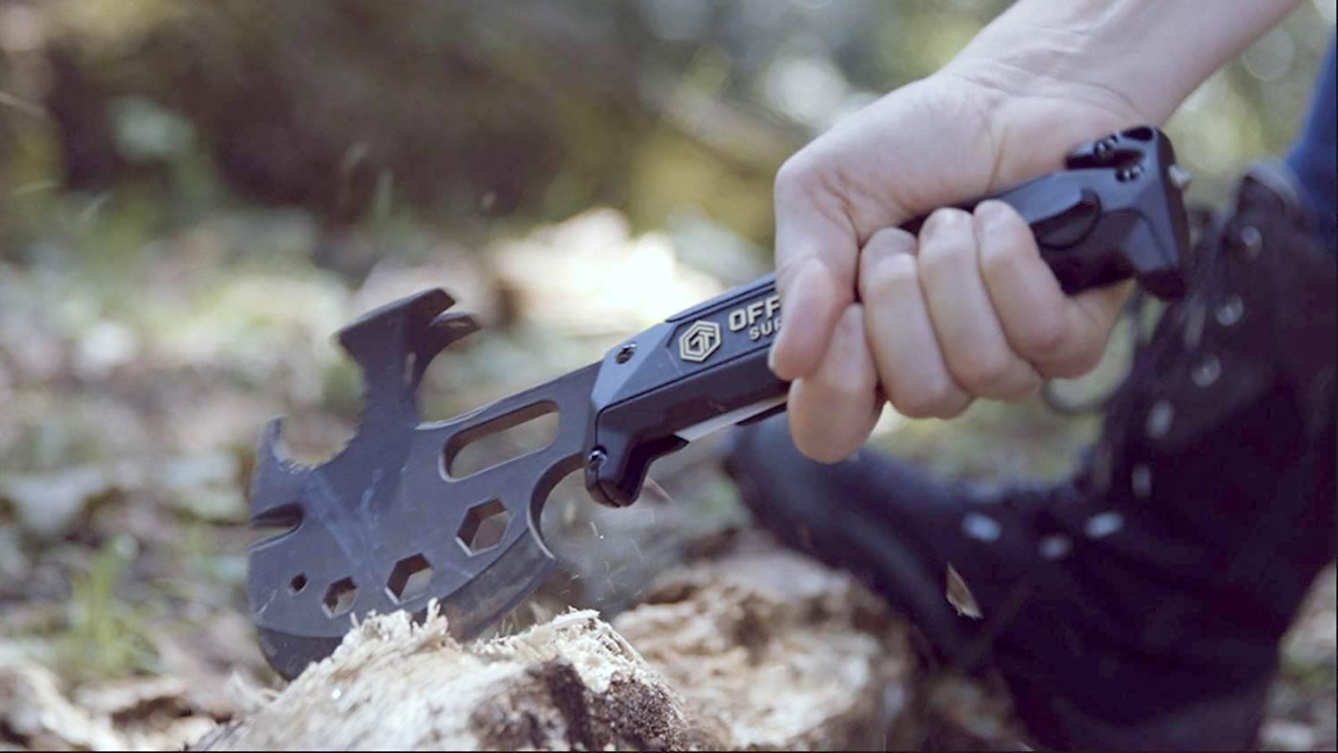 OGT's MultiTool Axe has everything from a saw blade to a seatbelt