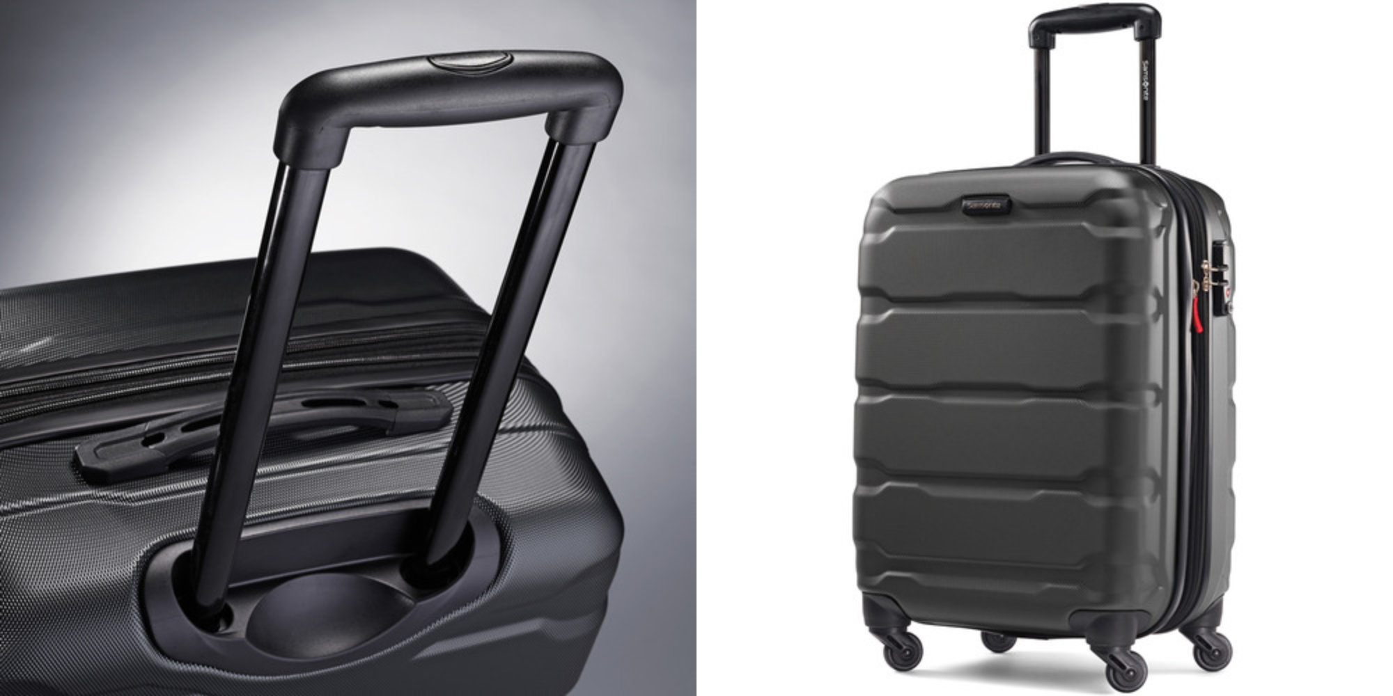 Take a load off your next trip w/ a Samsonite Hardside Spinner 20inch