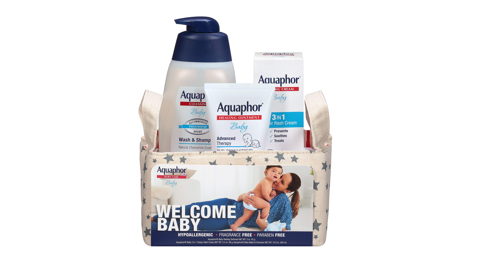 Babies and parents will appreciate this Aquaphor Gift Set for