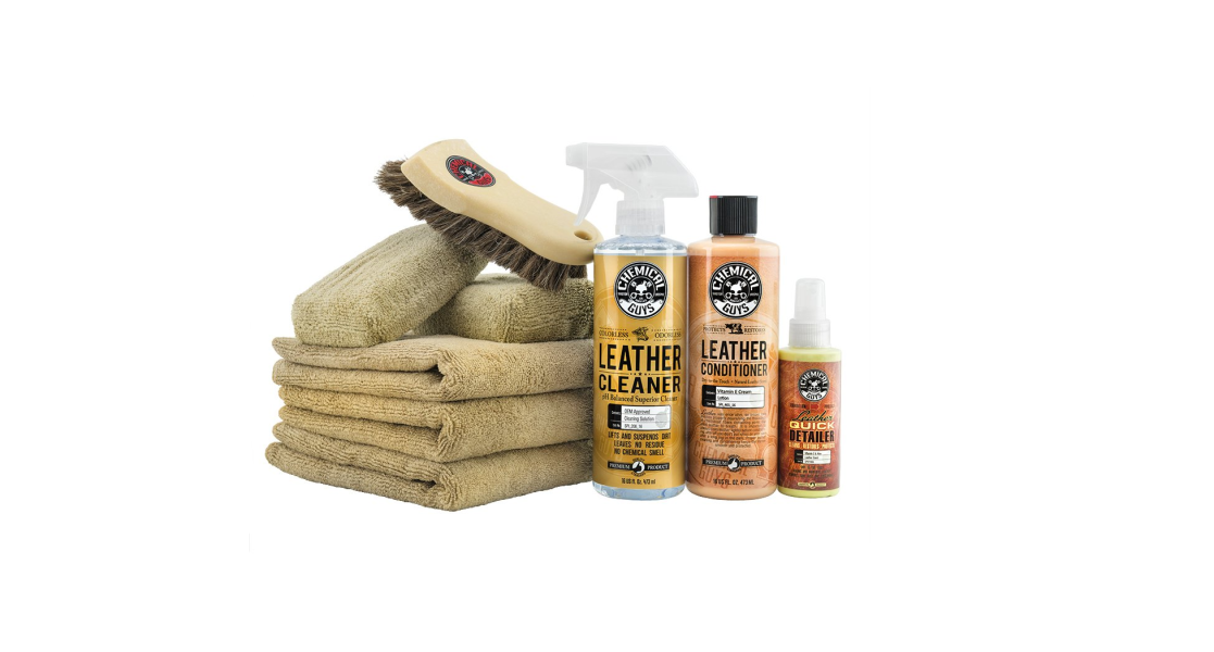 Save 20% on this well-rated Chemical Guys Leather Care Kit, now at an   all-time low of $40