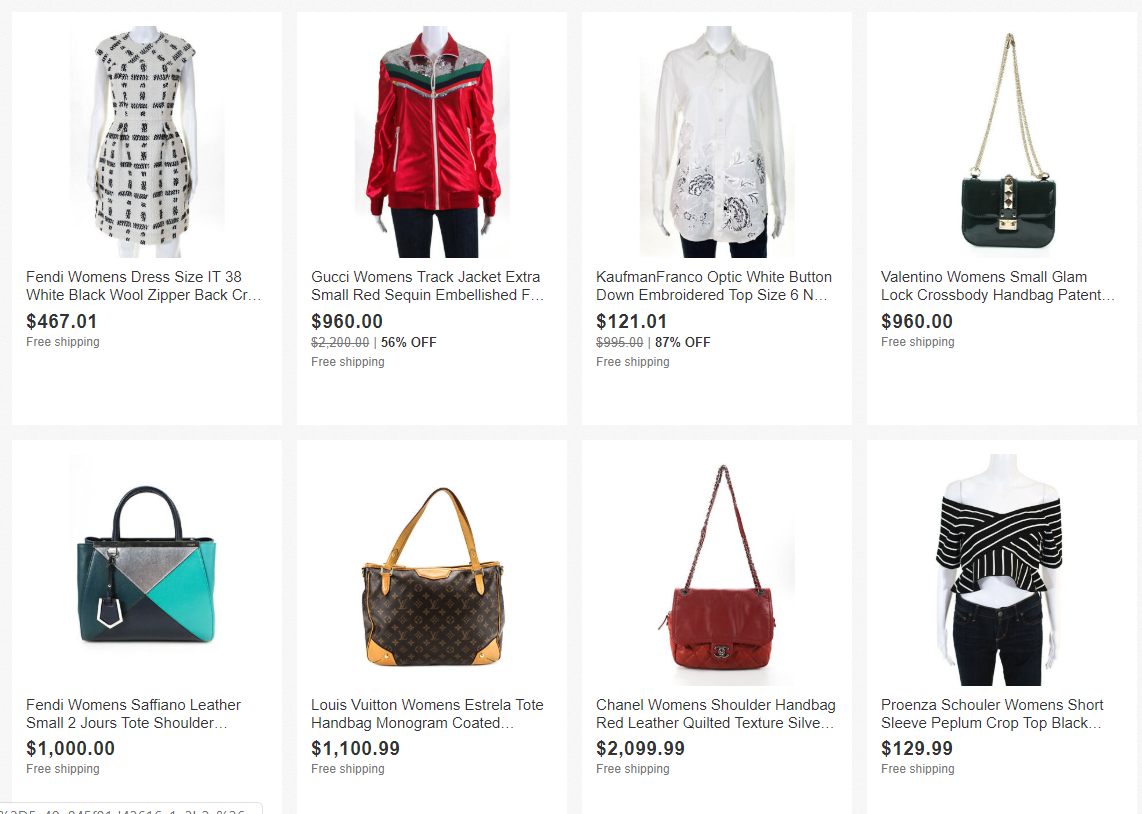 Enjoy luxury at a discount w/ 20% off Gucci, Prada, and other pre-owned designer goods at eBay ...