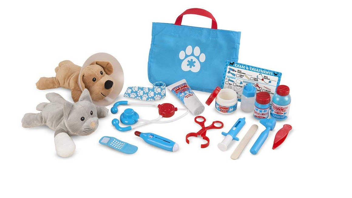 kids play vet set