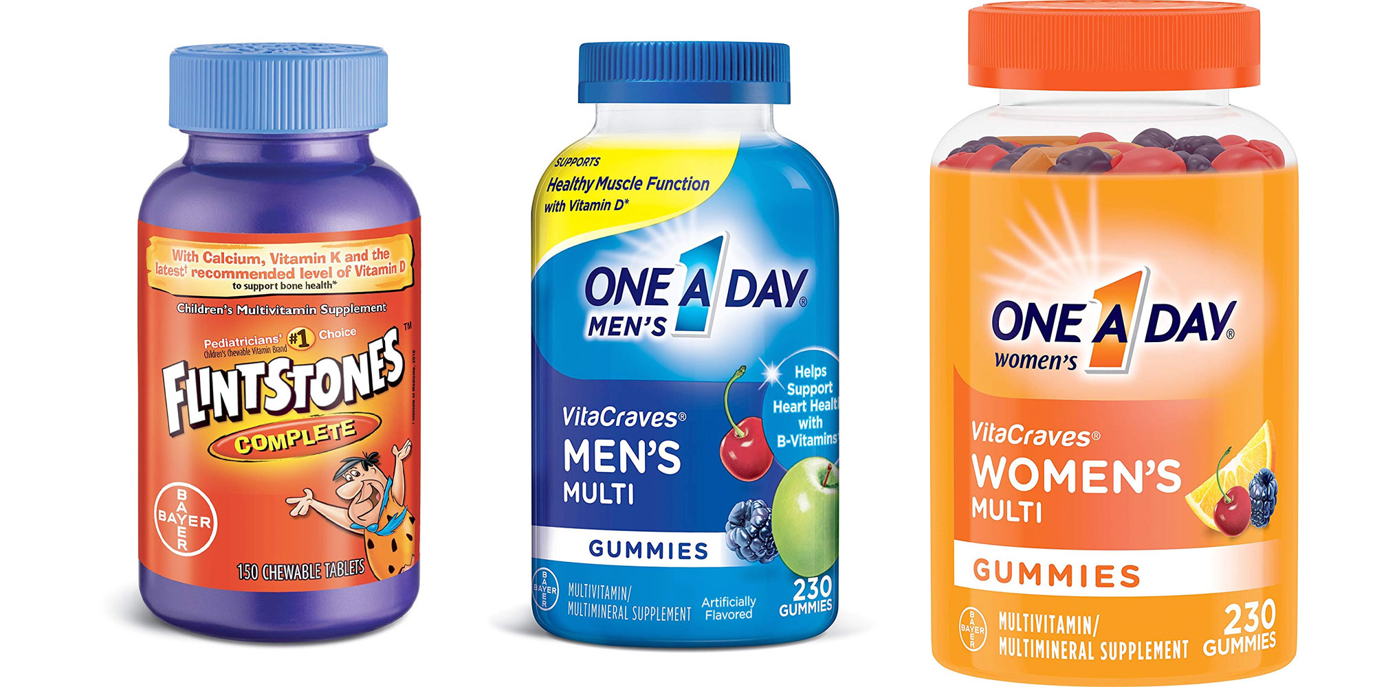 Stay healthy w/ Amazon's Bayer nutritionals Gold Box: One A Day from ...
