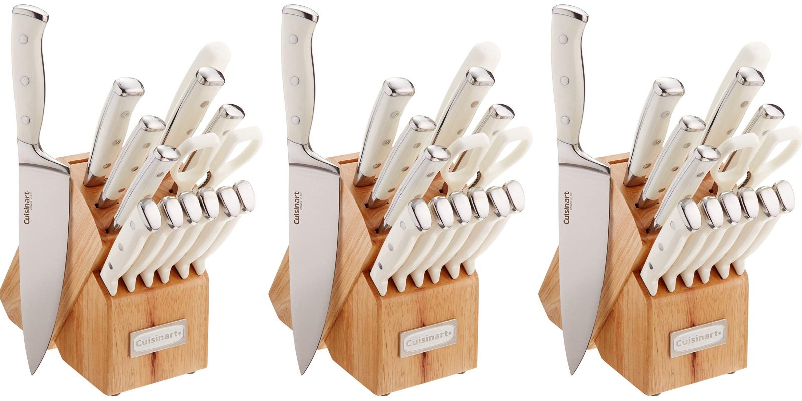 This 15piece Cuisinart Knife Block Set has everything you need for 45