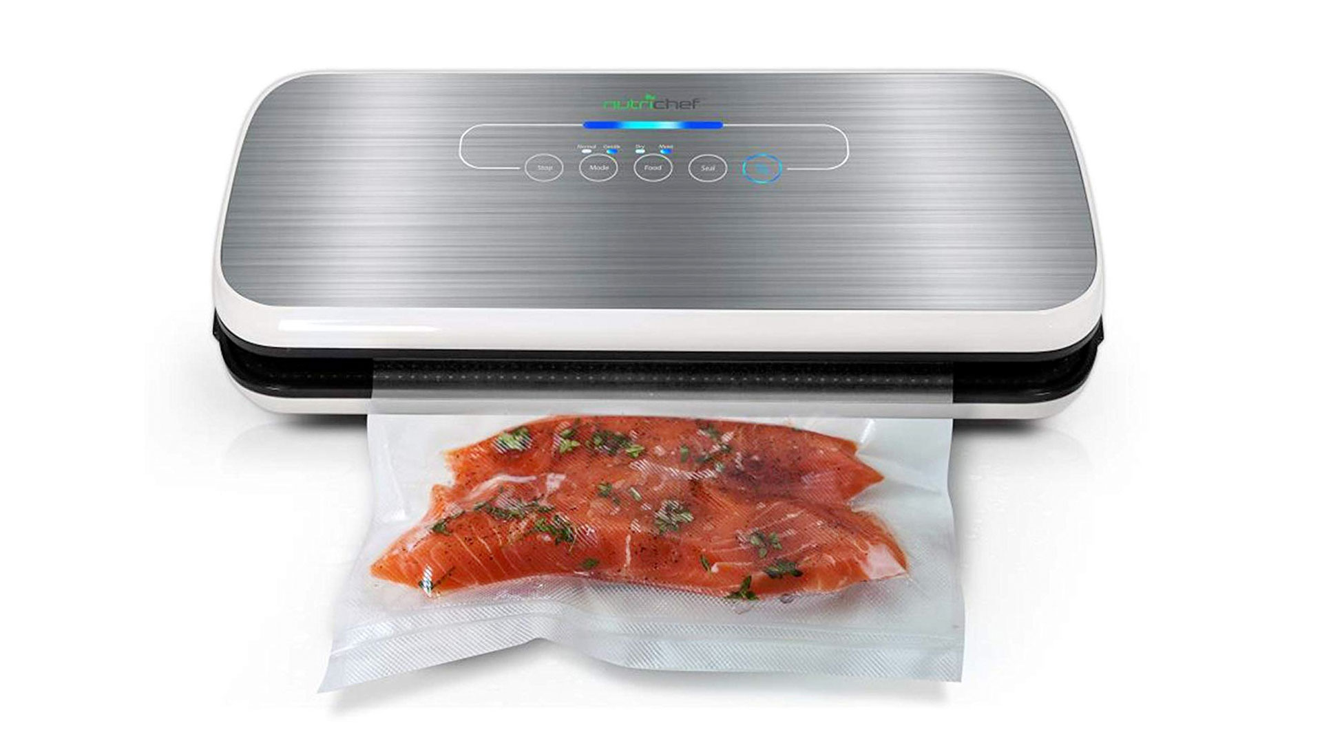 Preserve your meals w/ the highlyrated NutriChef vacuum sealer at 50