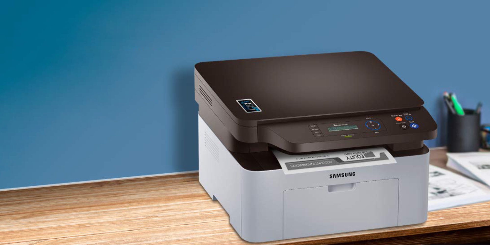 Add Samsung's B&W Laser AiO Printer to an office at a low of $50 (Reg. $130)