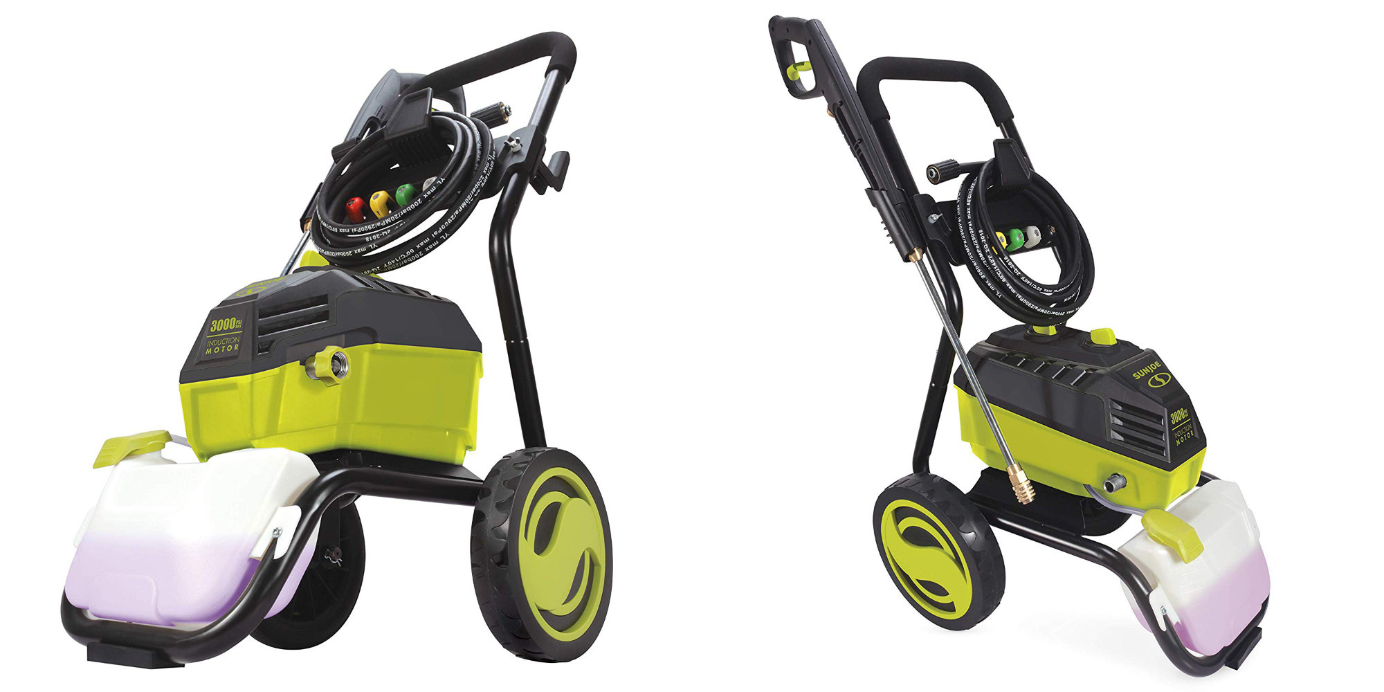 Sun Joe's 3,000 PSI Electric Pressure Washer will make surfaces shine