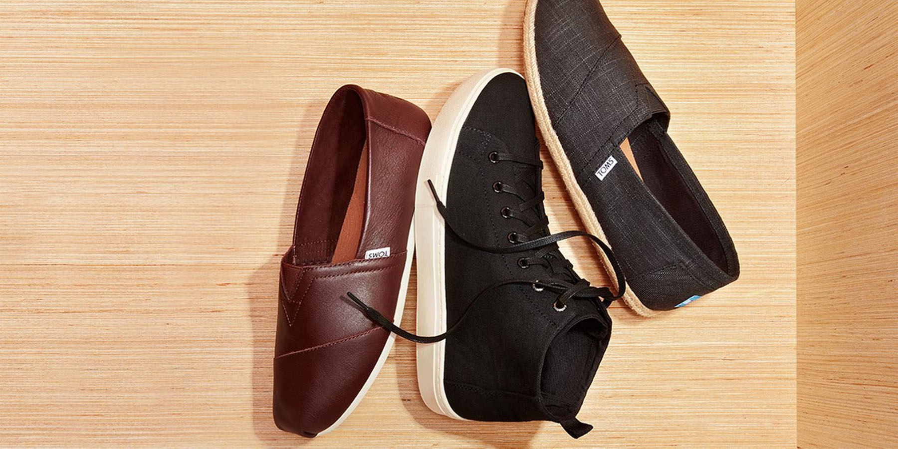 TOMS shoes for men and women from just 