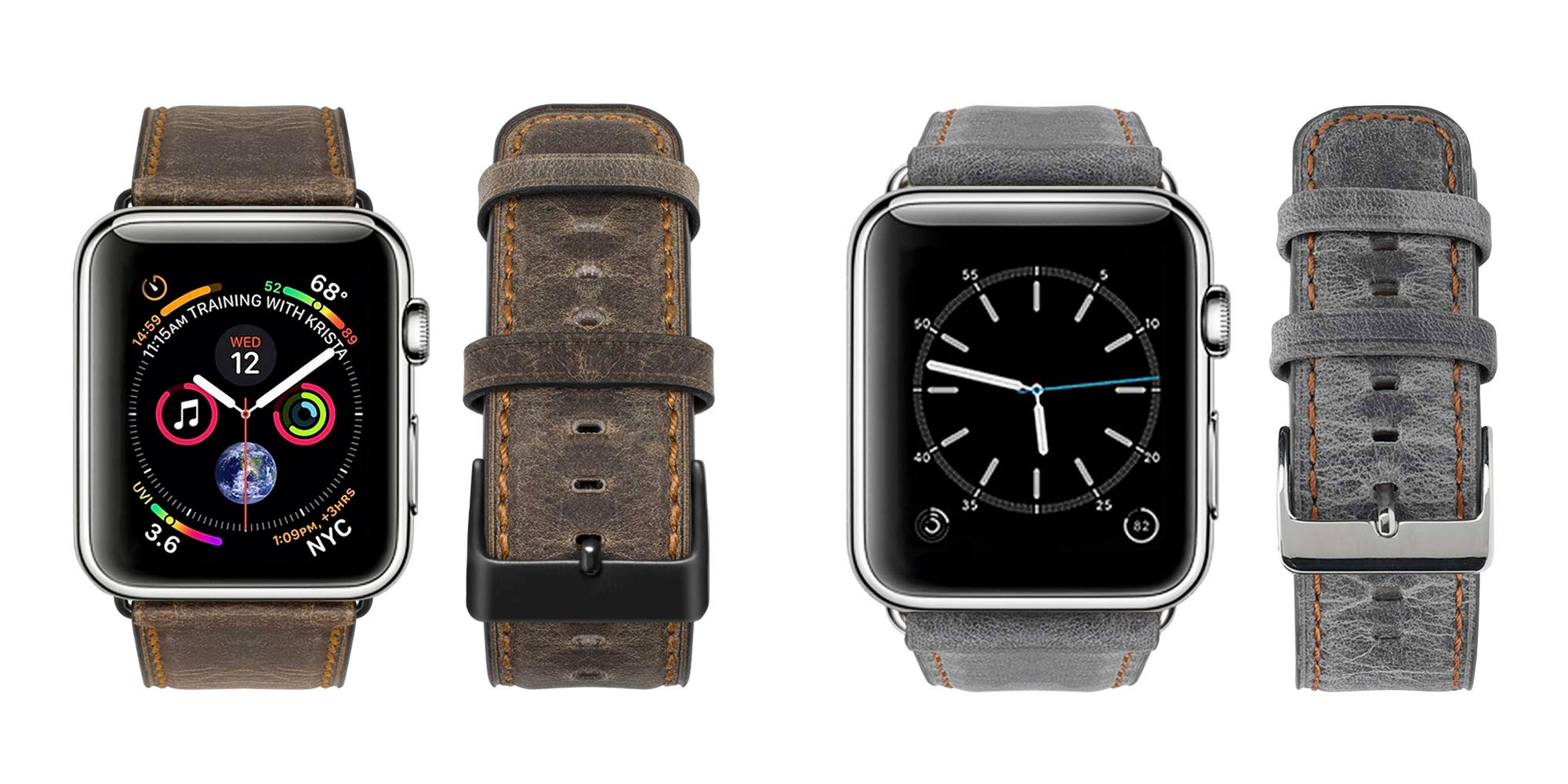 Save 50% on an Apple Watch leather band & expand your collection for $7