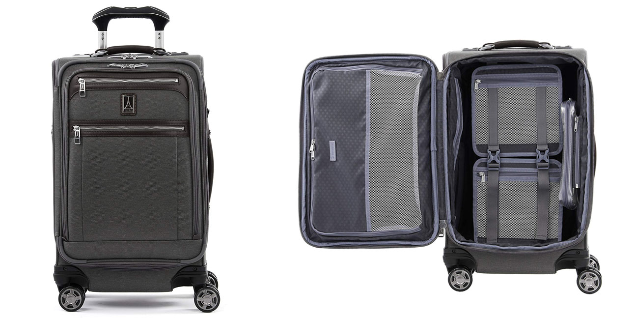 Charge your phone while traveling w/ the Travelpro Carry-on Luggage for ...