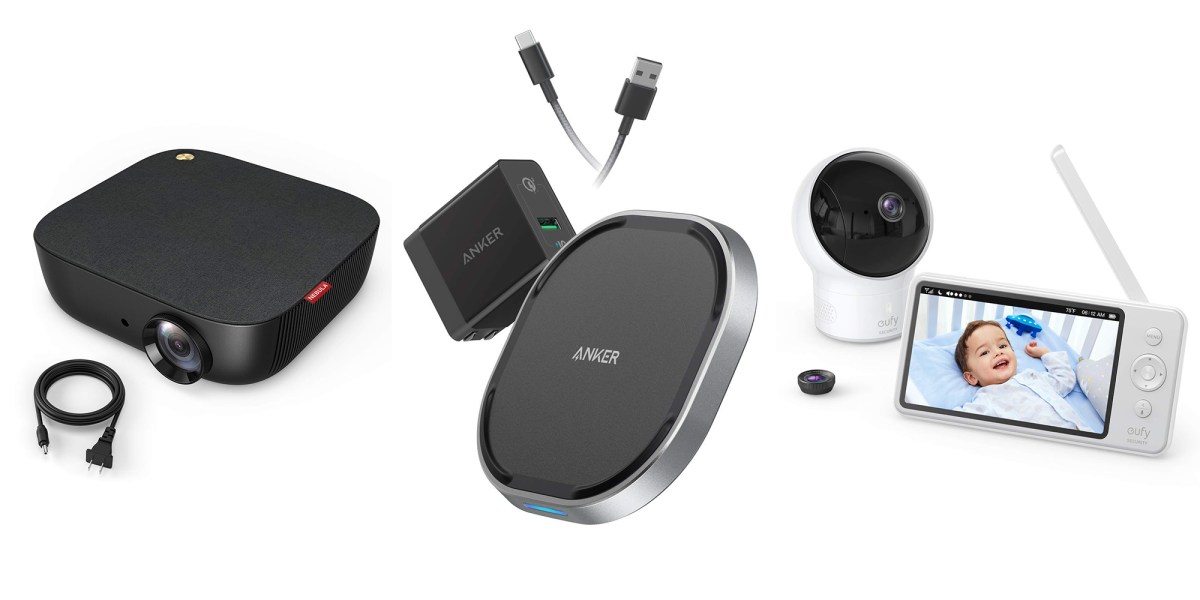 Save On Anker S Latest Usb C Powered Qi Charger Spaceview Baby Monitor Projectors And More 9to5toys