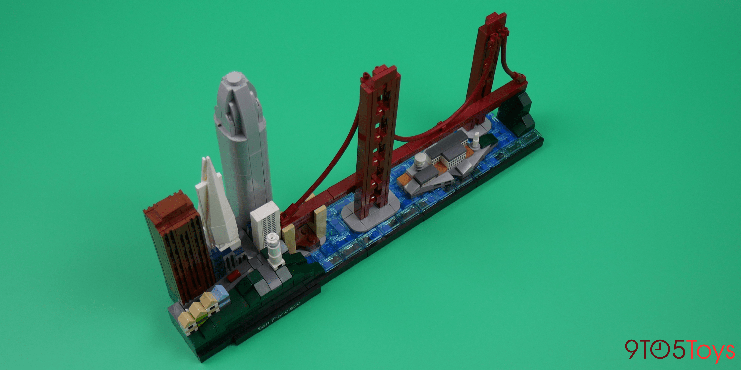 san francisco skyline lego