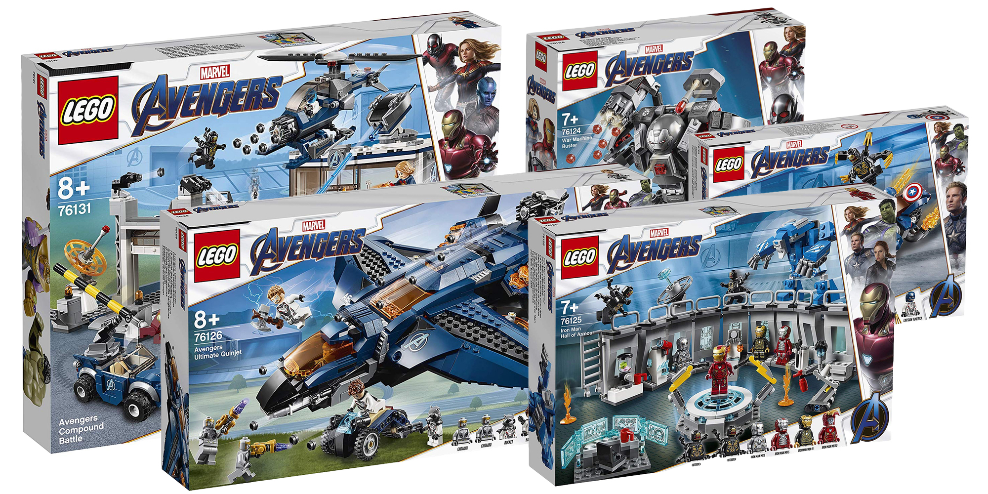 LEGO Super Heroes Figur Minifig Avengers Endgame Iron Man 76131 Nebula 