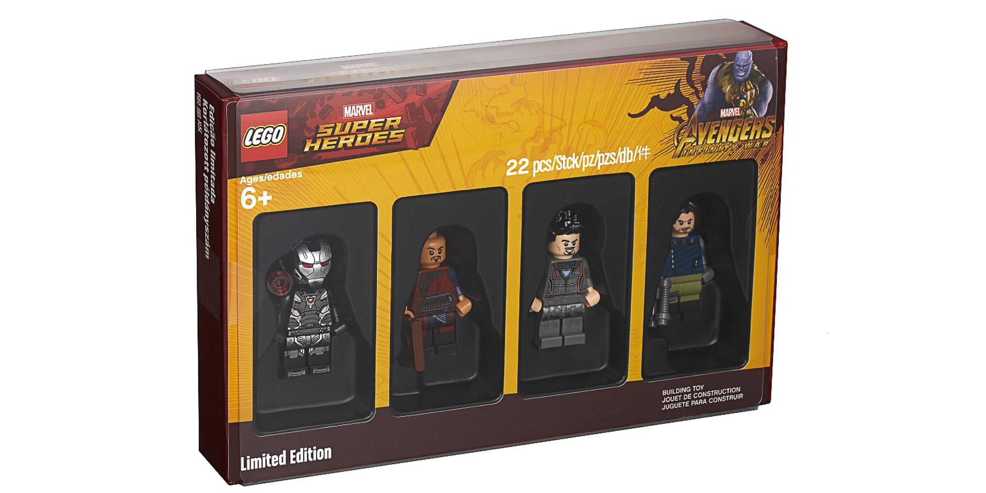 Lego avengers infinity hot sale war limited edition