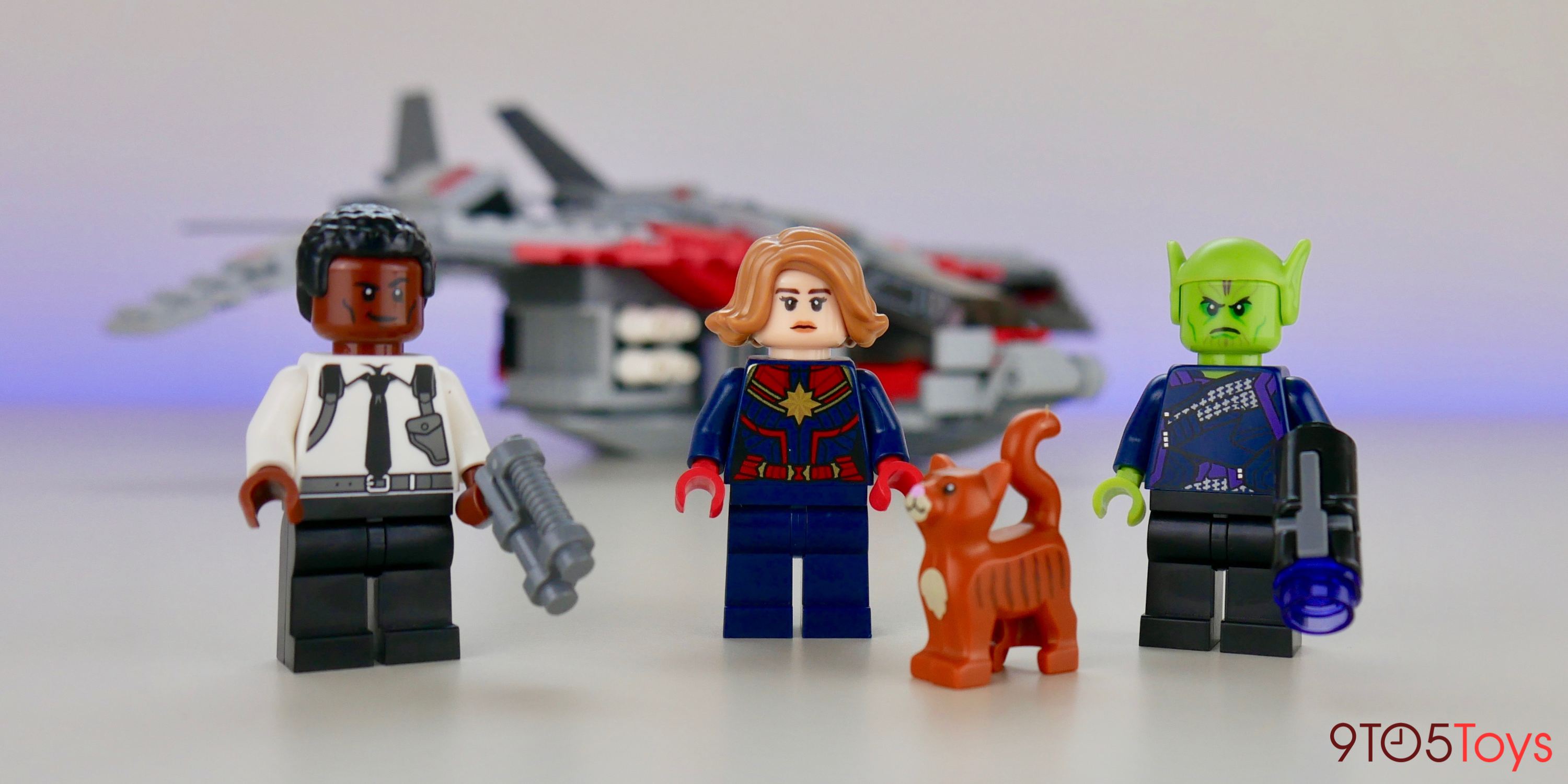 LEGO Captain Marvel Skrull Attack Handson Review 9to5Toys