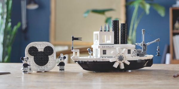 LEGO Steamboat Willie lifestyle