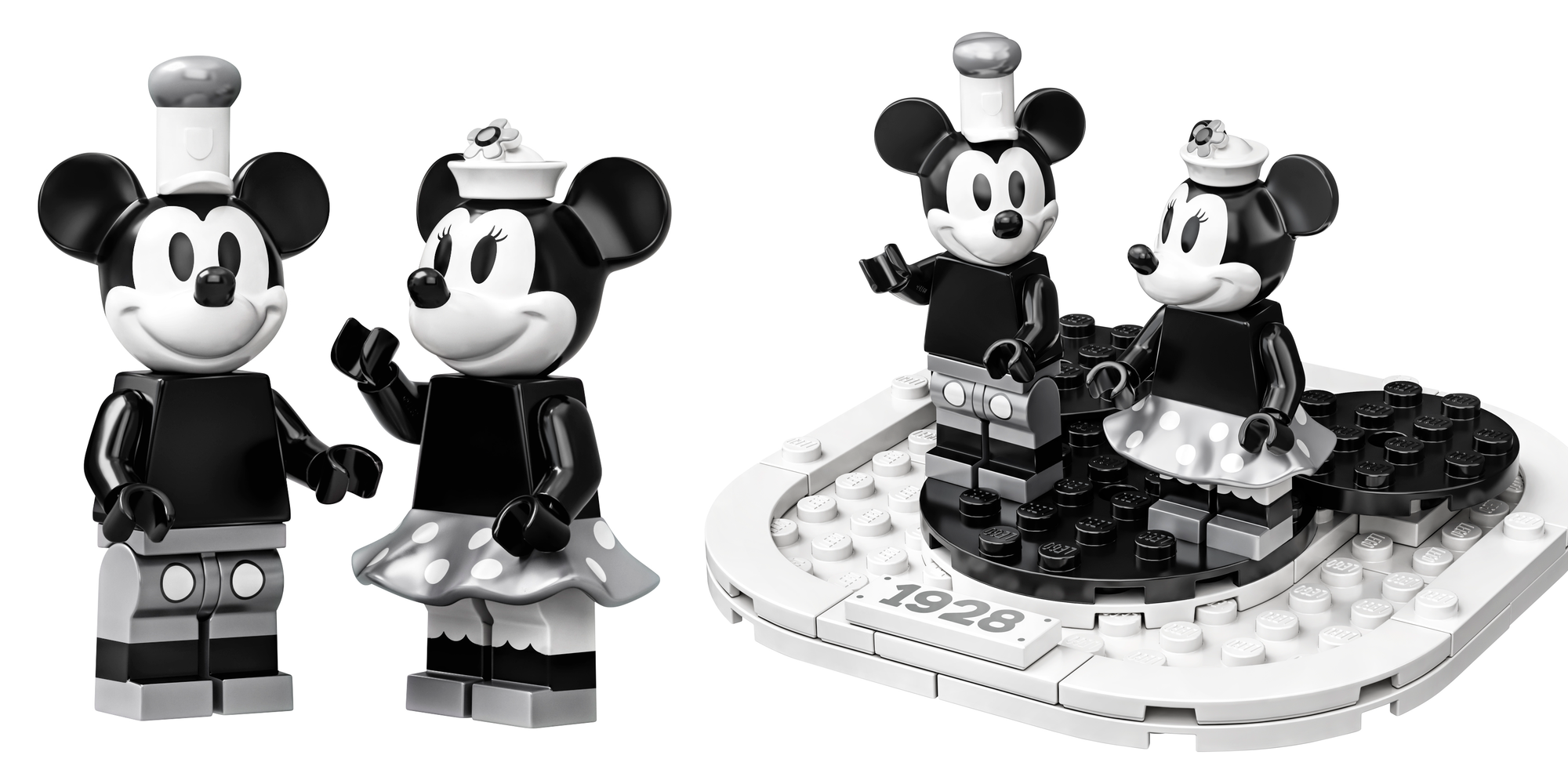 LEGO Steamboat Willie minifigures