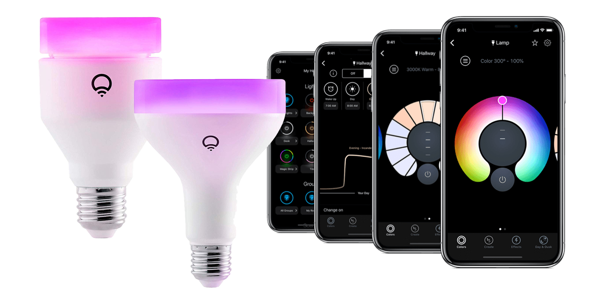 Add multicolor HomeKit lighting to your space with LIFX Smart LED Bulbs