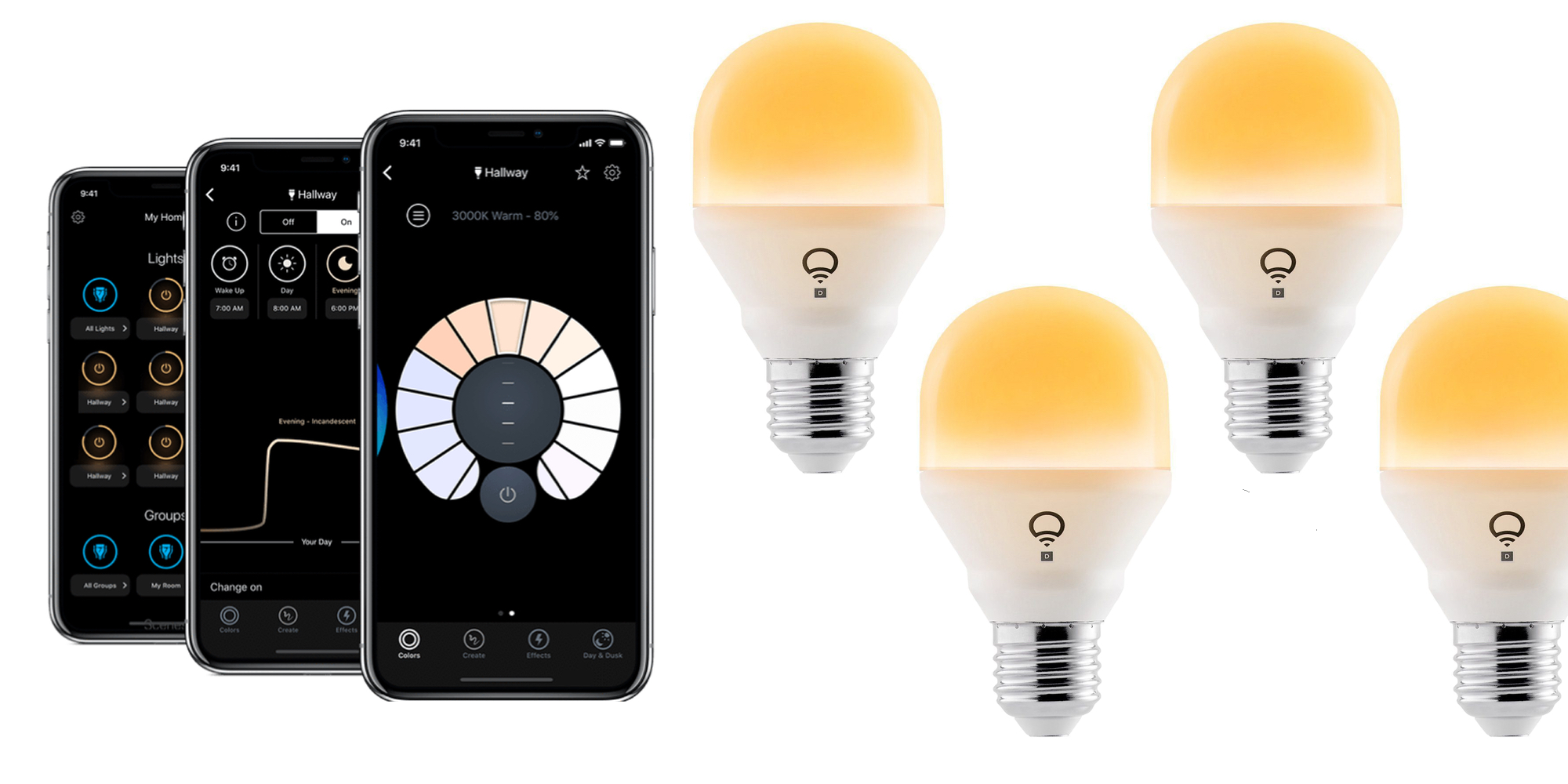 Automate your home's lighting with four LIFX Mini Day & Dusk HomeKit ...