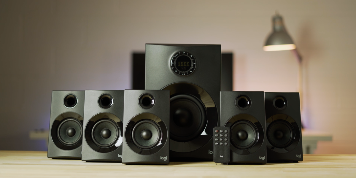Logitech Z906 5.1 Surround Sound Speaker System Unboxing 