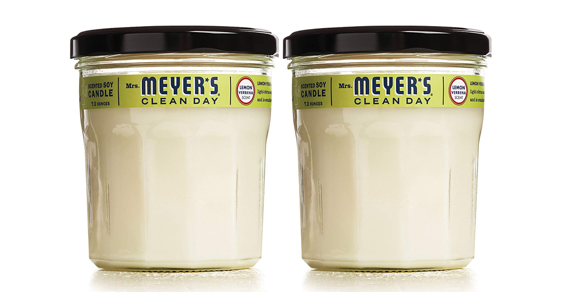 Make your house smell like lemons with these Mrs. Meyer's candles 2 for 11 (Reg. 20)