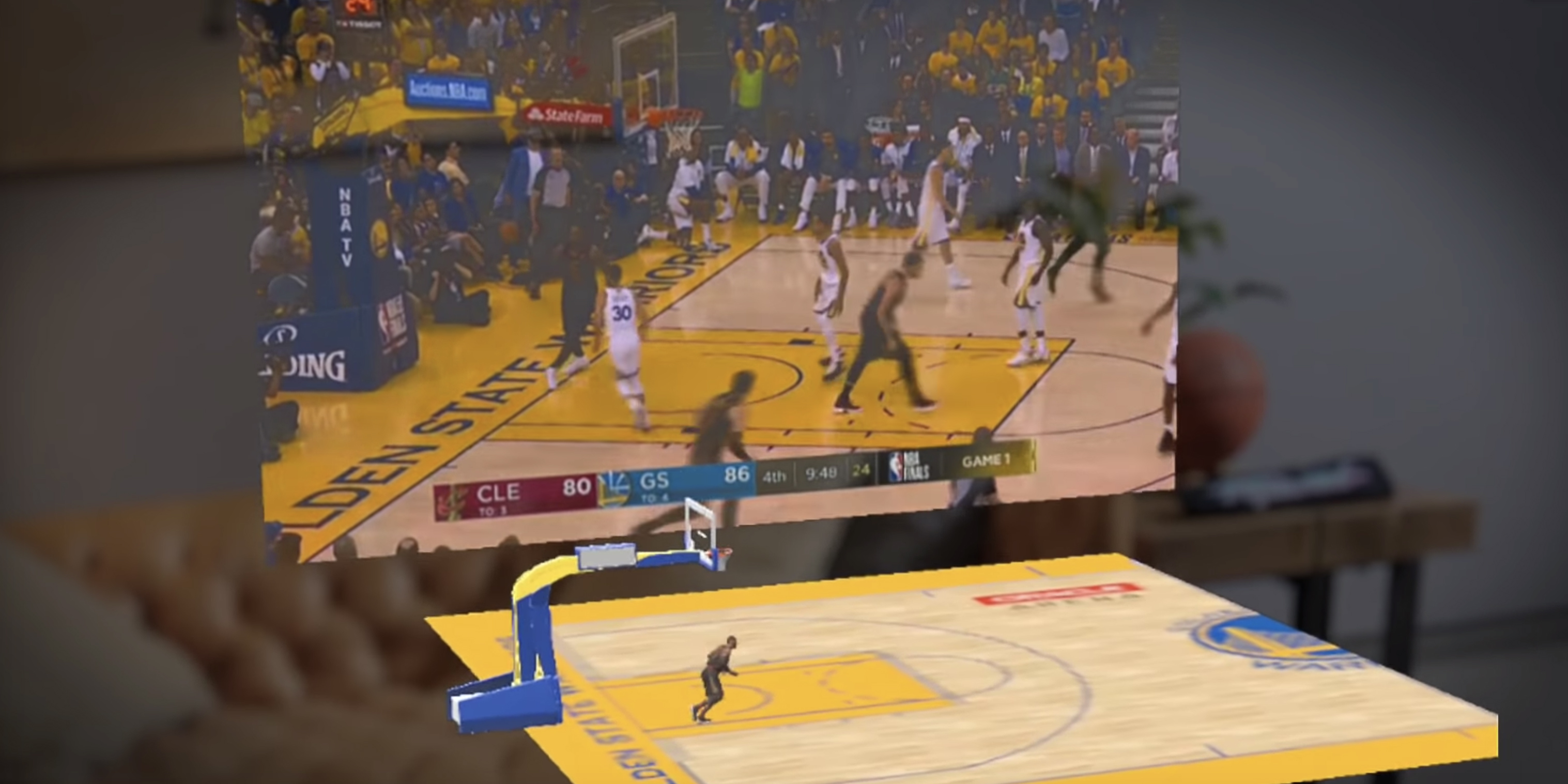 The Magic Leap NBA App hits with a fully immersive experience
