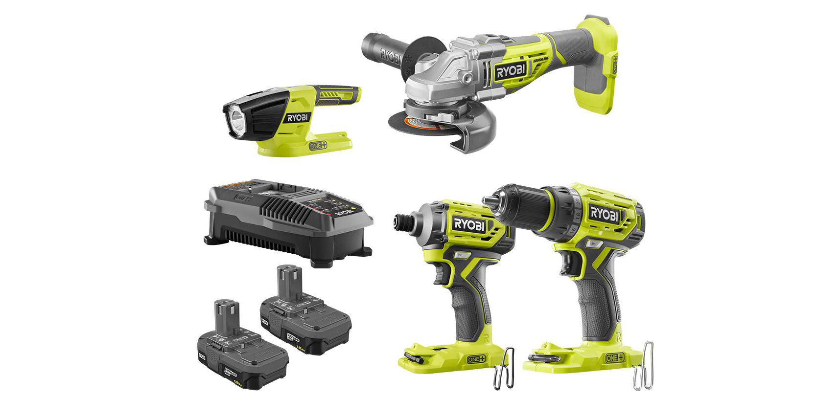 Home Depot delivers Ryobi's 18V ONE+ 4-tool Combo Kit for $158.50 (Reg