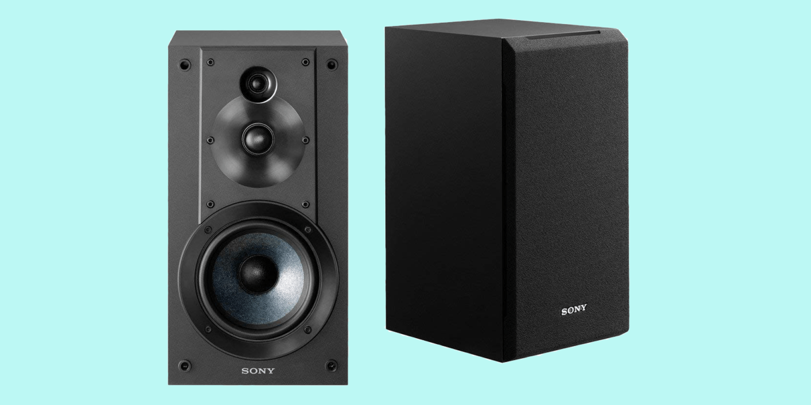 Sony S 3 Way Bookshelf Speaker System Drops To New Amazon All Time
