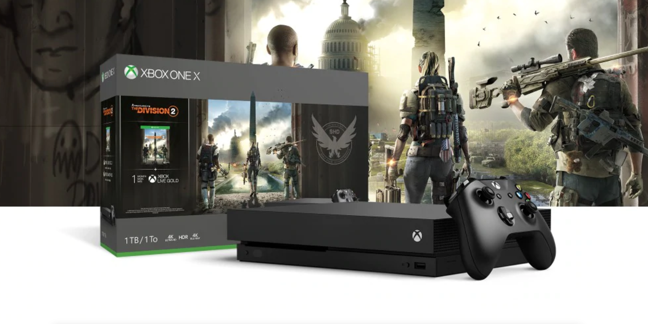 Xbox One X Division 2 Bundle w/ the Apex Legends Founders Pack now just $359 ($540 value)