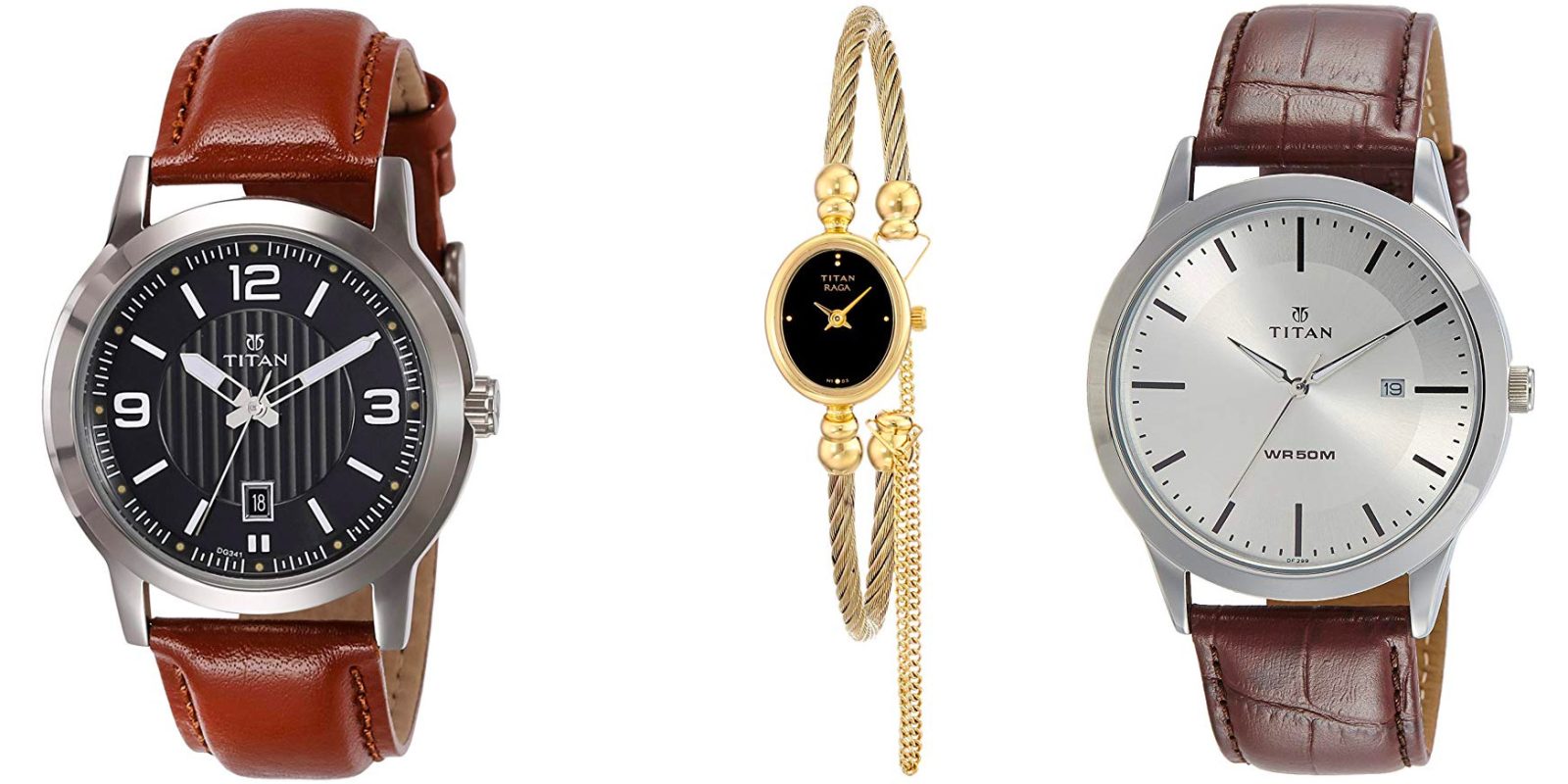 Save big on Titan watches for men & women at up to 40% off during