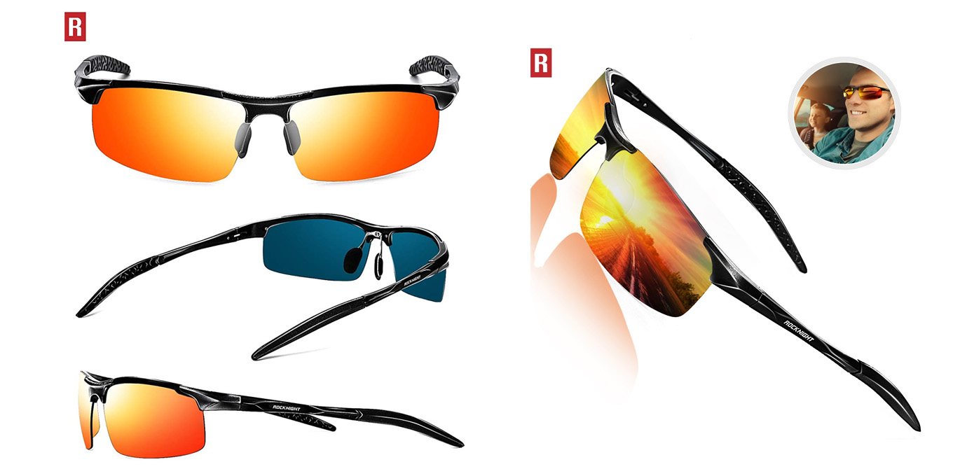 Polarized sport sunglasses for spring & summer at just 12.50 Prime