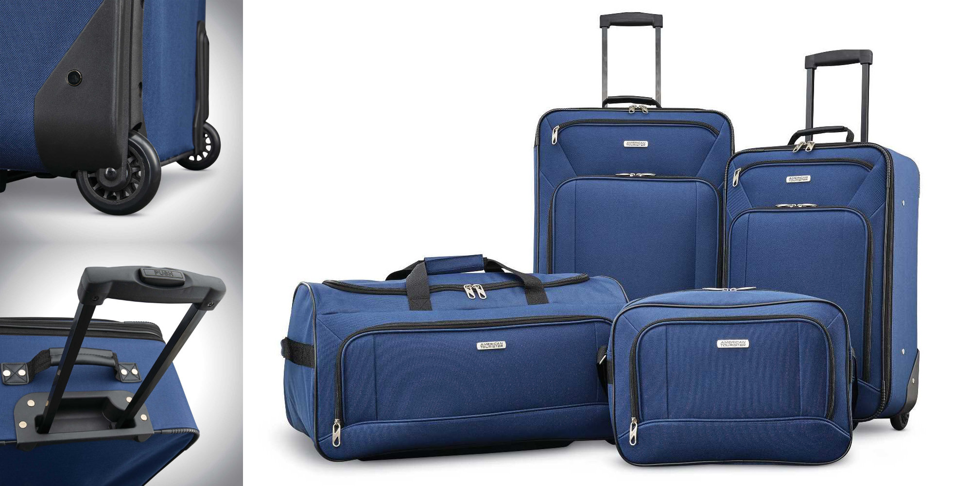 Snag American Tourister's 4pc. Luggage Set to make future travels