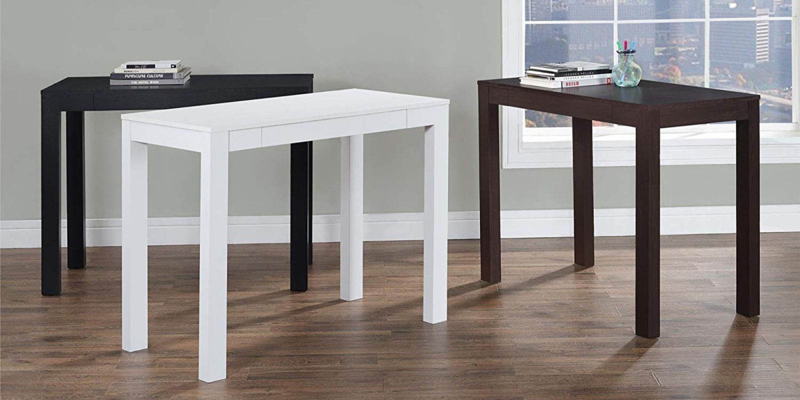 Simplify Your Home Office With An Ameriwood Parsons Desk For