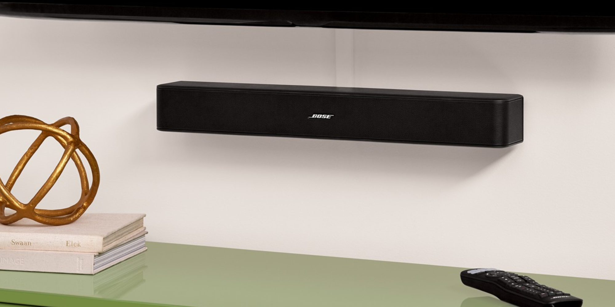 Bose's Solo 5 TV Sound System gives your HDTV the audio boost it