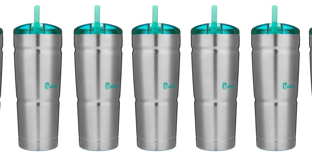 Lowest Price: Bubba Brands Vacuum-Insulated Stainless Steel Tumbler  with Lid and Straw, 24oz