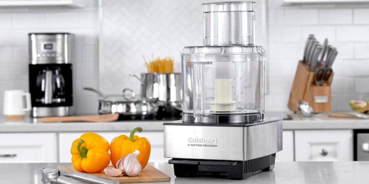 This Cusinart stainless steel 14Cup Food Processor is down to 136 at