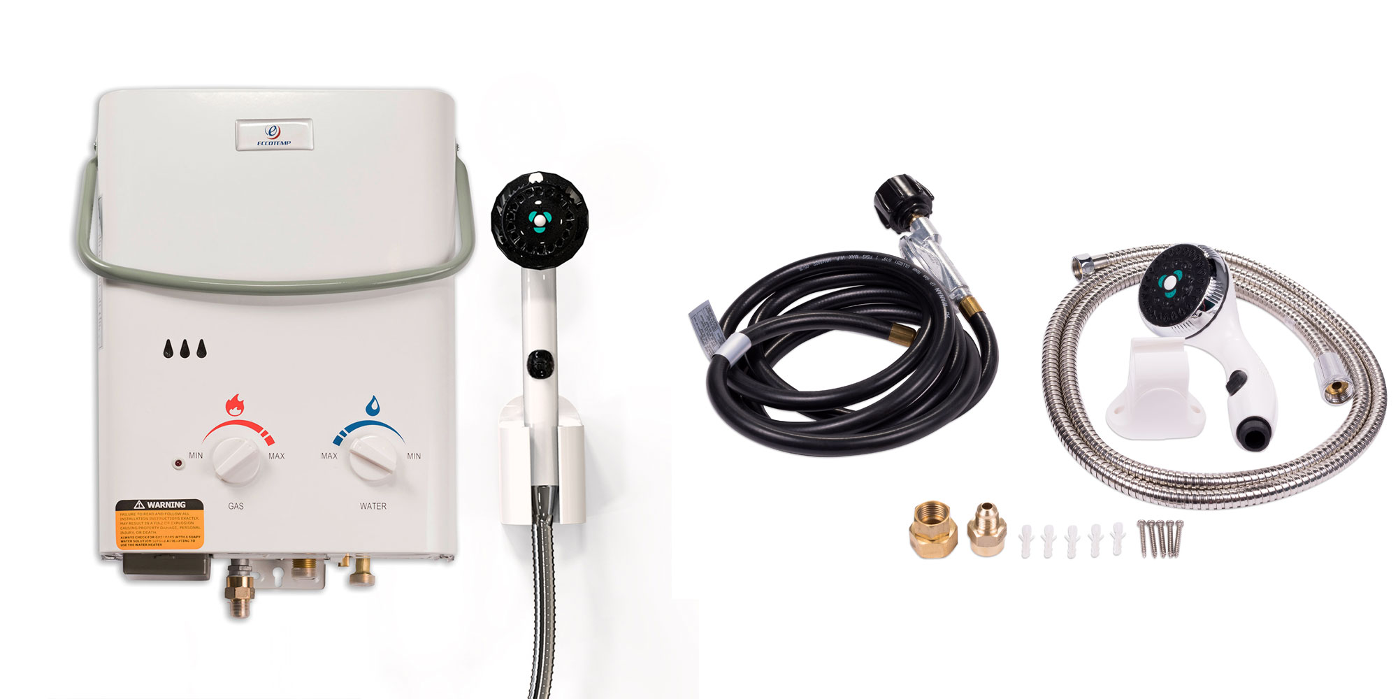 This tankless hot water heater is perfect for camping trips at 90 (Reg