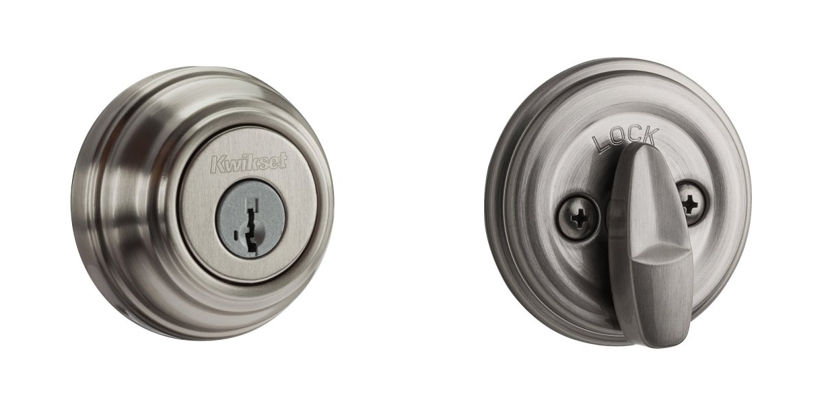 This Kwikset SmartKey Deadbolt can be re-keyed in seconds: $19 Prime
