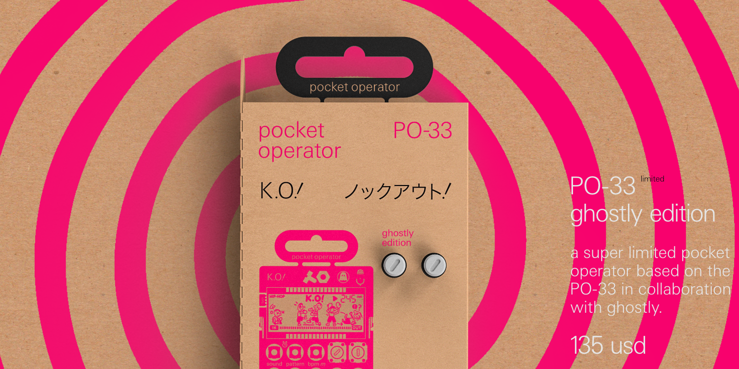 Pocket Operator PO-33 Ghostly Edition is now available - 9to5Toys