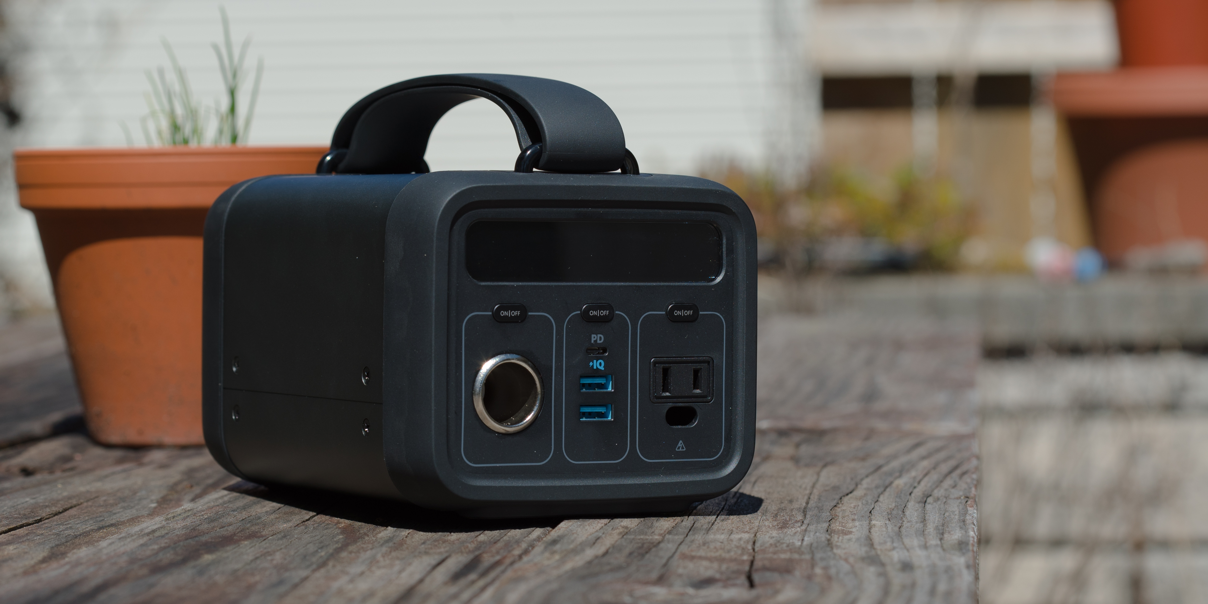 Light up your campsite with Anker's Portable Power Station 200 at