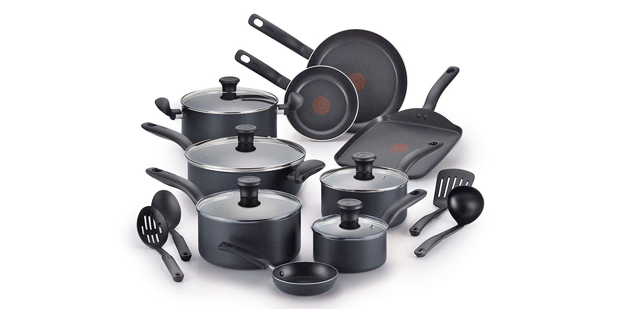Start or expand your kitchen w/ TFal's 1 newrelease 18piece