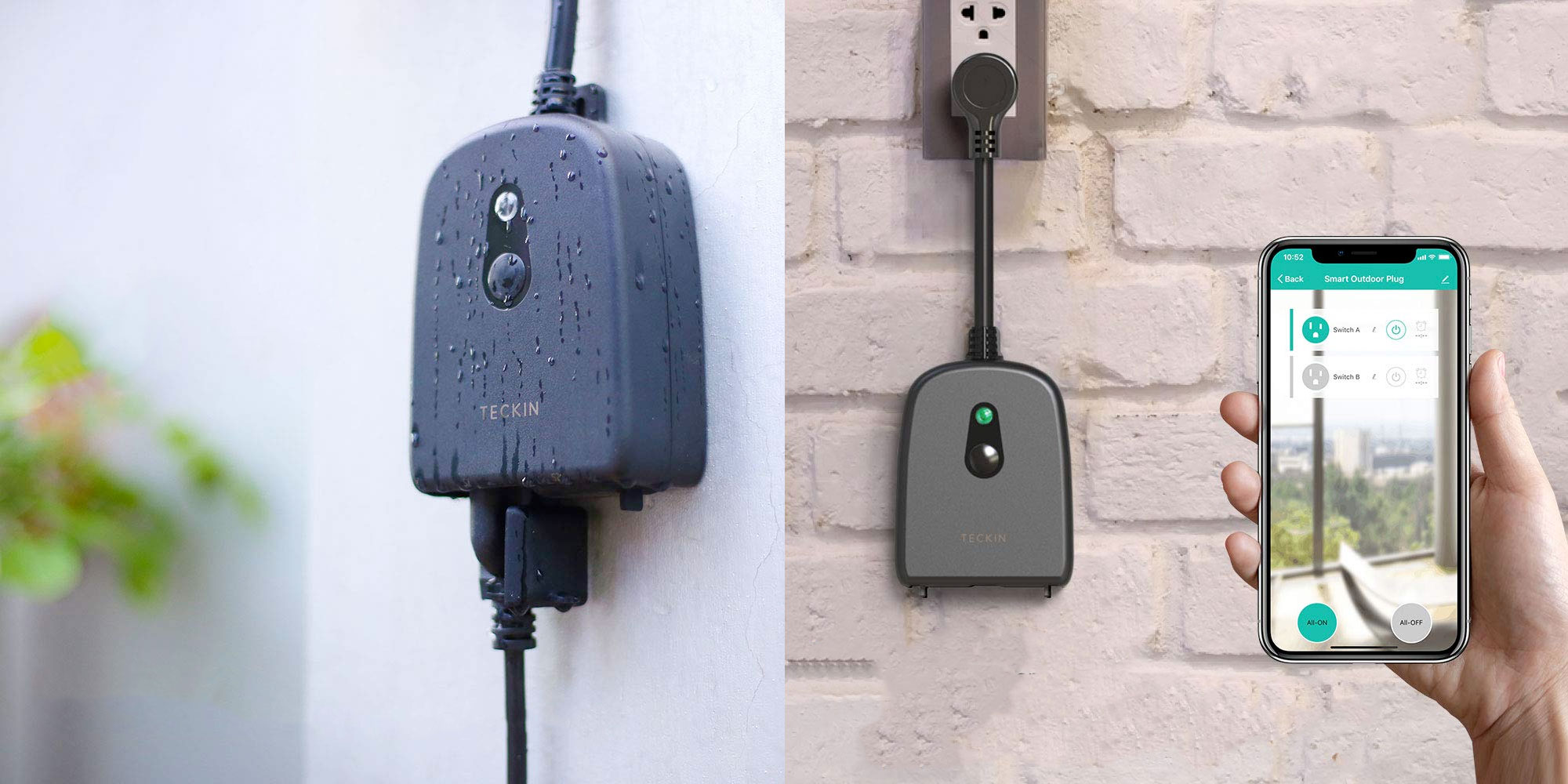This waterproof smart plug is perfect for controlling outdoor lights at  $17.50 Prime shipped