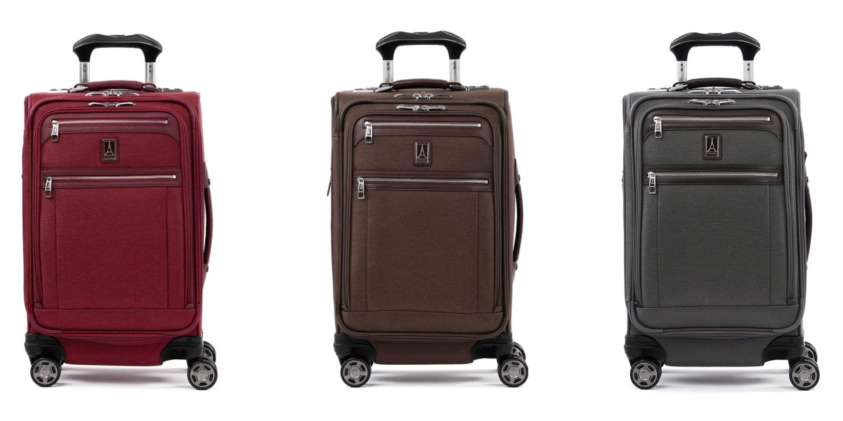 Travelpro's Carryon Spinner Luggage is perfect for spring vacations at