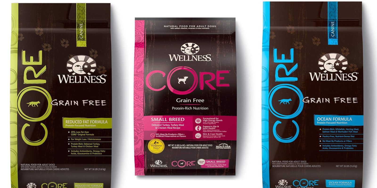 Amazon 1day Wellness dog food sale from 26.50 small/large breeds