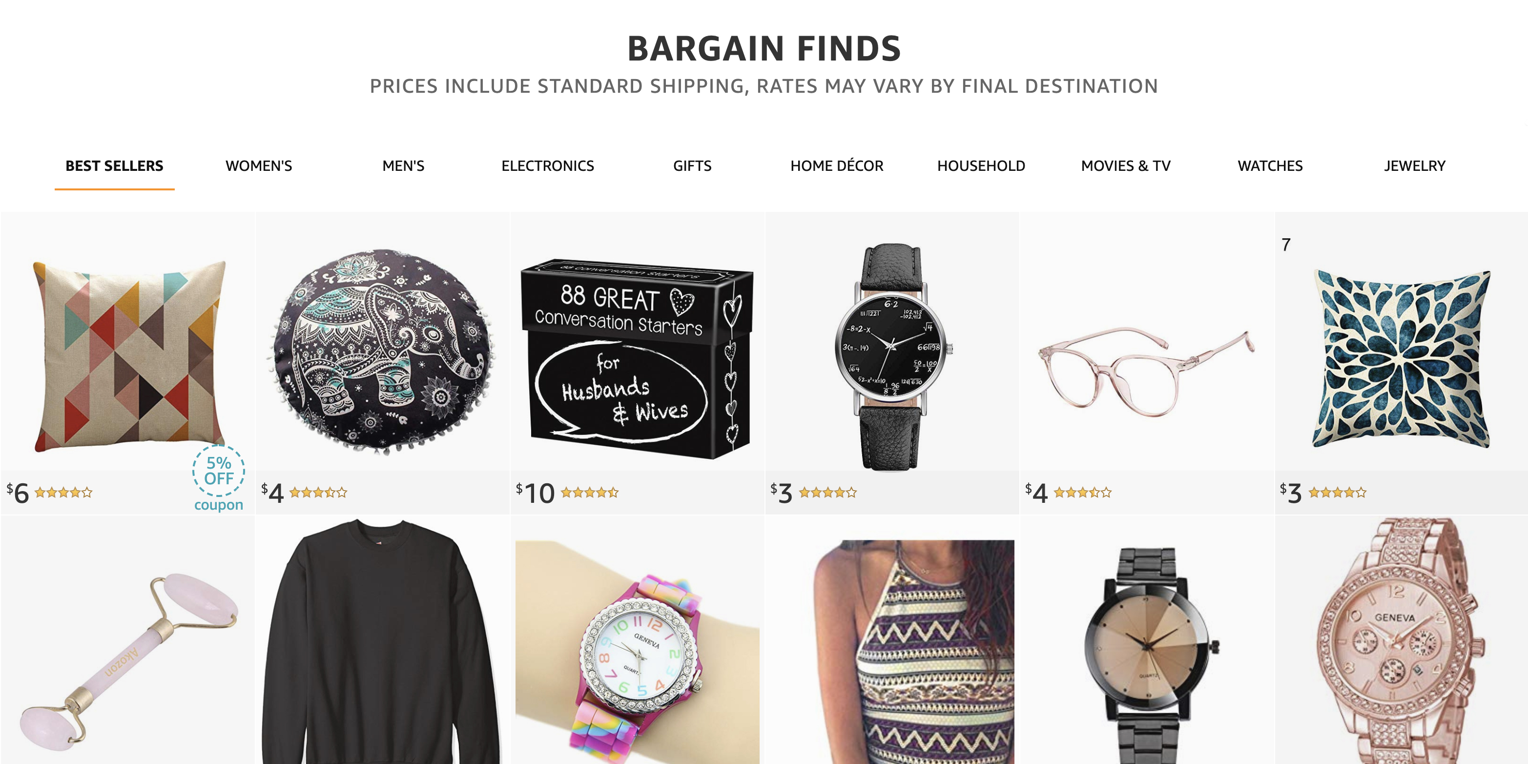 The Bargain Finds store at Amazon offers free shipping for all 9to5Toys